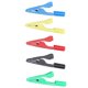 thumbnail image 3 of U16 2mm Tail Jack Crocodilian Clip with Needle Jack Red Black YellowGreen Blue Insulated Clip, 3 of 5