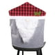 thumbnail image 1 of Advancent Funda para silla de Navidad de dibujos animados, accesorios de Navidad, funda larga de felpa bonita Antimacassar, funda para fiesta en Kits de decoración para fiestas Gris, 1 of 6