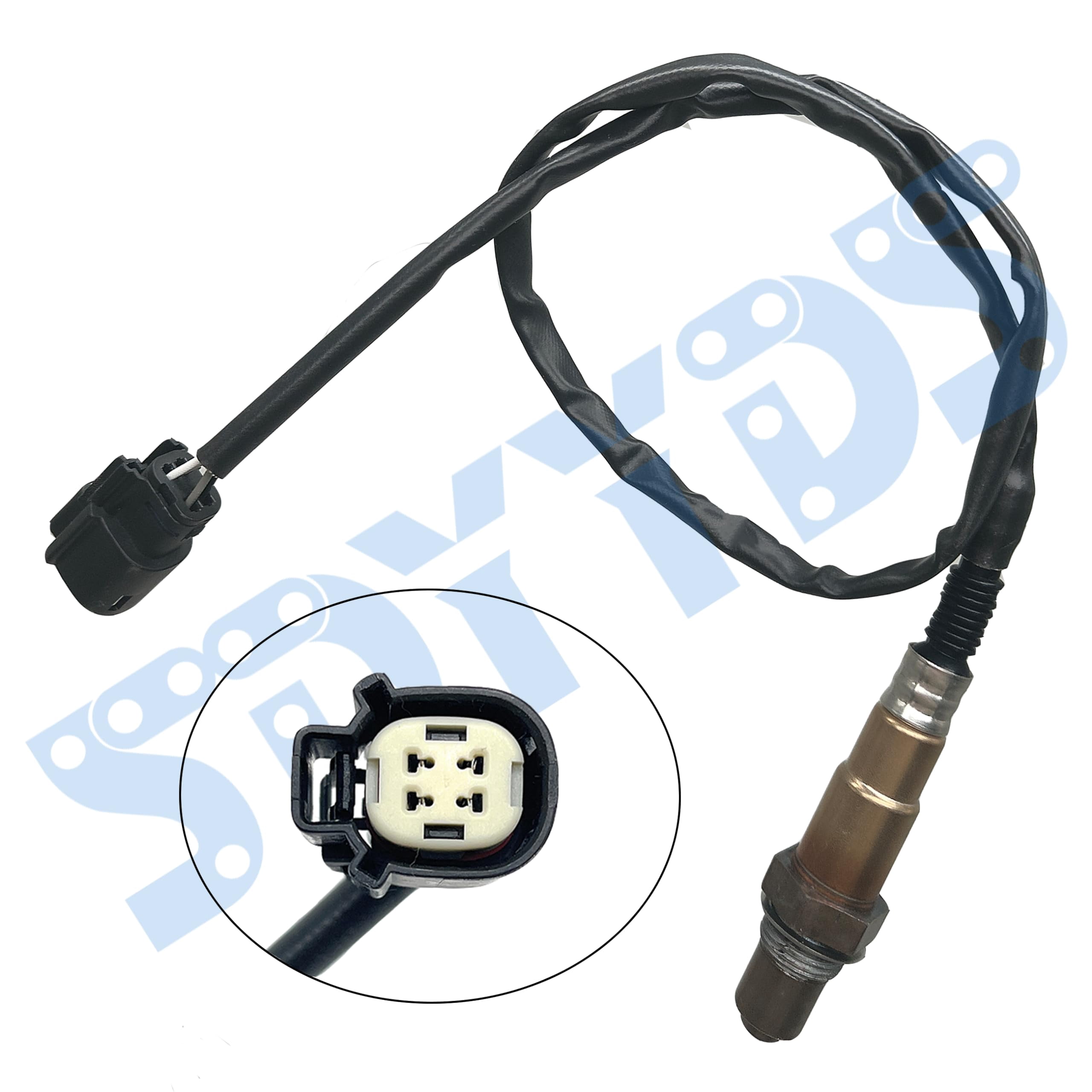 SDYYDS Set (2) Oxygen O2 Sensor For 2012-2018 Ford Focus 2.0L L4 NON TURBO / 2013-2014 FORD FUSION 1.6L L4 Turbocharged Upstream + Downstream 234-5068 234-4575