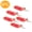 5PC-Pink, variant on 5PC Stress Relief Toys for Women Men Transparent Soft Double Beans Pendant adult toys for Halloween Christmas Gifts