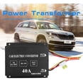 thumbnail image 2 of Reductor de tensión para coche, coche camión DC 24 V a 12 V - Inversor convertidor eléctrico - Transformador de bajada Adepaton YQ-1690, 2 of 8
