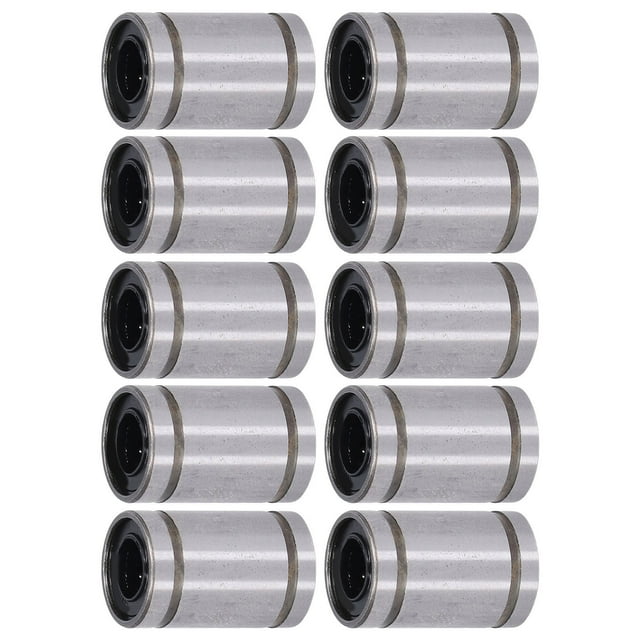Stainless Steel Linear Bearing,10Pcs Linear Motion Bearing Linear Motion Bearing CNC Bearing Highly Recommended