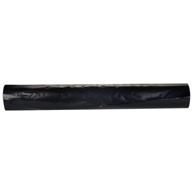 Lámina de plástico Film-Gard de polietileno negro de 4 mm x 12 x 100 pies