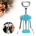 thumbnail image 2 of Can Opener Wine Opener Alloy Wing Corkscrew Wine Multi Purpose Opener for Beer and Soft Drinks with Ergonomic Handle Wine Cork Opener for Wine Waiters Sleeve Can Opener, 2 of 9
