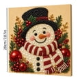thumbnail image 2 of DIY Christmas Pearl Diamond Art Painting Kit ,Snowman Pattern Pearl Beads Art Craft for Adults Beginner for Home Wall Holiday Decor(No Frame), 2 of 6