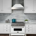 thumbnail image 7 of ZLine 8654WM42 Snow Finish Range Hood With White Matte Shell, 7 of 7