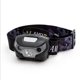 thumbnail image 1 of Linterna frontal LED recargable por USB, muy brillante, resistente al agua, liviana y cómoda, perfecta para trotar, caminar, acampar, leer, correr, para niños y más, incluye cable USB Xemadio LN-0292, 1 of 6