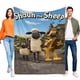 thumbnail image 1 of Shaun the Sheep - Shaun el Ovejito anti-pilling, suave, ligera, esponjosa y acogedora de lujo para hogar y cocina – Perfecta para niños y adultos,100X130cm, 1 of 6