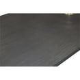 thumbnail image 3 of Table à Manger Extensible en Bois de Chêne Gris avec Feuille de 18 Po, 3 of 3