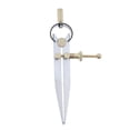 thumbnail image 2 of koolsoo Spring Dividers Calipers Scratch Compass Wing Divider, Used for marking and 100mm, 2 of 9