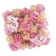 thumbnail image 2 of 2 paneles de flores artificiales rosas para decoración del hogar y bodas rosa rosa oscuro, 2 of 9