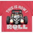 thumbnail image 3 of Hot Wheels - This Is How I Roll - Kids Toddler And Youth Short Sleeve Tee, 3 of 5