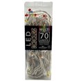 thumbnail image 5 of KSA 70 Count Multi-Color LED 5MM Icicle Christmas Lights, 7.5 ft White Wire, 5 of 7
