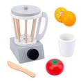 thumbnail image 1 of Kids Wooden Pretend Play Sets Simulation Game Kitchen Role toy children kids Gifts Education Pretend Play Early Learning children age 3 And Up Exprimidor CUTICAT cocina de madera, 1 of 8