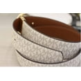 thumbnail image 4 of Michael Kors Reversible Buckle Belt 558385-149-m (Vanilla, Medium) MK Signature, 4 of 4