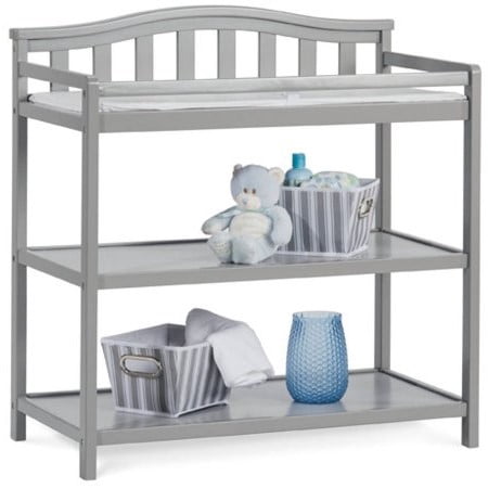 Child Craft Camden Arch Top Changing Table Cool Gray Brickseek