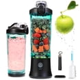 thumbnail image 1 of 1 ud., Licuadora Portátil de 20 oz con Batería Recargable por USB, Modos Dobles para Batidos y Jugos Frescos, Diseño Compacto para Nutrición en Movimiento, 1 of 10