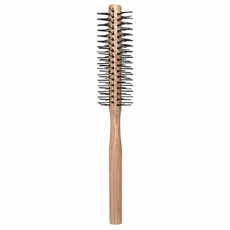 ACDANC 2026 New Wooden Comb,Round Hair Brush Mini Quiff Roller for Women Men Thin Hair Bangs Beard Styling Lifting Curling Hairstyling Tool for Travel,Home,Gym,Office