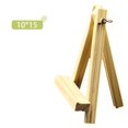 thumbnail image 1 of Mini caballete, tarjetero de madera para pantallas de escritorio, invitaciones, Pho, 1 of 5