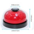 thumbnail image 2 of Pet Training Bells Interactive Dog Toys Bell Ringer Pet Communication Device with Non Skid Rubber Bottoms for Small Dogs Cats Potty Training Stopping Barking (RED), 2 of 4