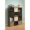 thumbnail image 4 of ClosetMaid 1292 Cubeicals Organizer, 12-Cube, Espresso, 4 of 4