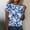 Multicolor O, variant on ATENAR T Shirts for Women Breathable Shirts Fashion Casual Tops Multicolor 3XL