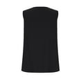 thumbnail image 3 of DuoJiaJ Women's Linen Tank Top Casual V Neck Solid Color Sleeveless Summer Basic Camisole Women’s Athletic Tank Tops, 3 of 5