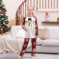 thumbnail image 2 of Odeerbi Matching Family Christmas Pajamas Sets Milk Fiber Sleepwear Parent-Child Warm Xmas Printed Home Wear Set Two-piece Jammies Set Loungewear for Kids, 2 of 6