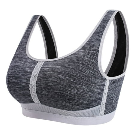 

hoksml Plus Size Bra Sexy Underwear Cotton Comfortable U-shaped Back Shockproof Shaping Yoga Fitness Back No Steel Ring Gathering Underwear Bra On Clearance