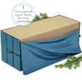 thumbnail image 5 of Hearth & Harbor Wide Opening Christmas Tree Storage Bag - Fits Up to 9 ft Holiday Trees - Large Christmas Tree Storage Box Container Made from Durable Waterproof Fabric with Handles & Dual Zipper, 5 of 6
