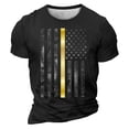 thumbnail image 1 of Camisetas de Manga Larga para Hombres Imprimir Casual Cuello Redondo Camiseta de Manga Corta, Camisetas de Manga Larga para Hombres Algodón, 1 of 4