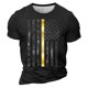 thumbnail image 1 of Camisetas de Manga Larga para Hombres Imprimir Casual Cuello Redondo Camiseta de Manga Corta, Camisetas de Manga Larga para Hombres Algodón, 1 of 4
