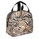 thumbnail image 2 of Easygdp Watercolor Zebra Bolsa Térmica Premium - Tela Oxford Impermeable, Gran Capacidad, Bolsillo Frontal, Unisex para Trabajo, Escuela, Actividades al Aire Libre y Picnics, 2 of 8