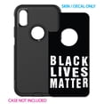 thumbnail image 2 of DistinctInk Custom SKIN / DECAL compatible with OtterBox Commuter for iPhone XR (6.1" Screen) - Black Lives Matter, 2 of 5