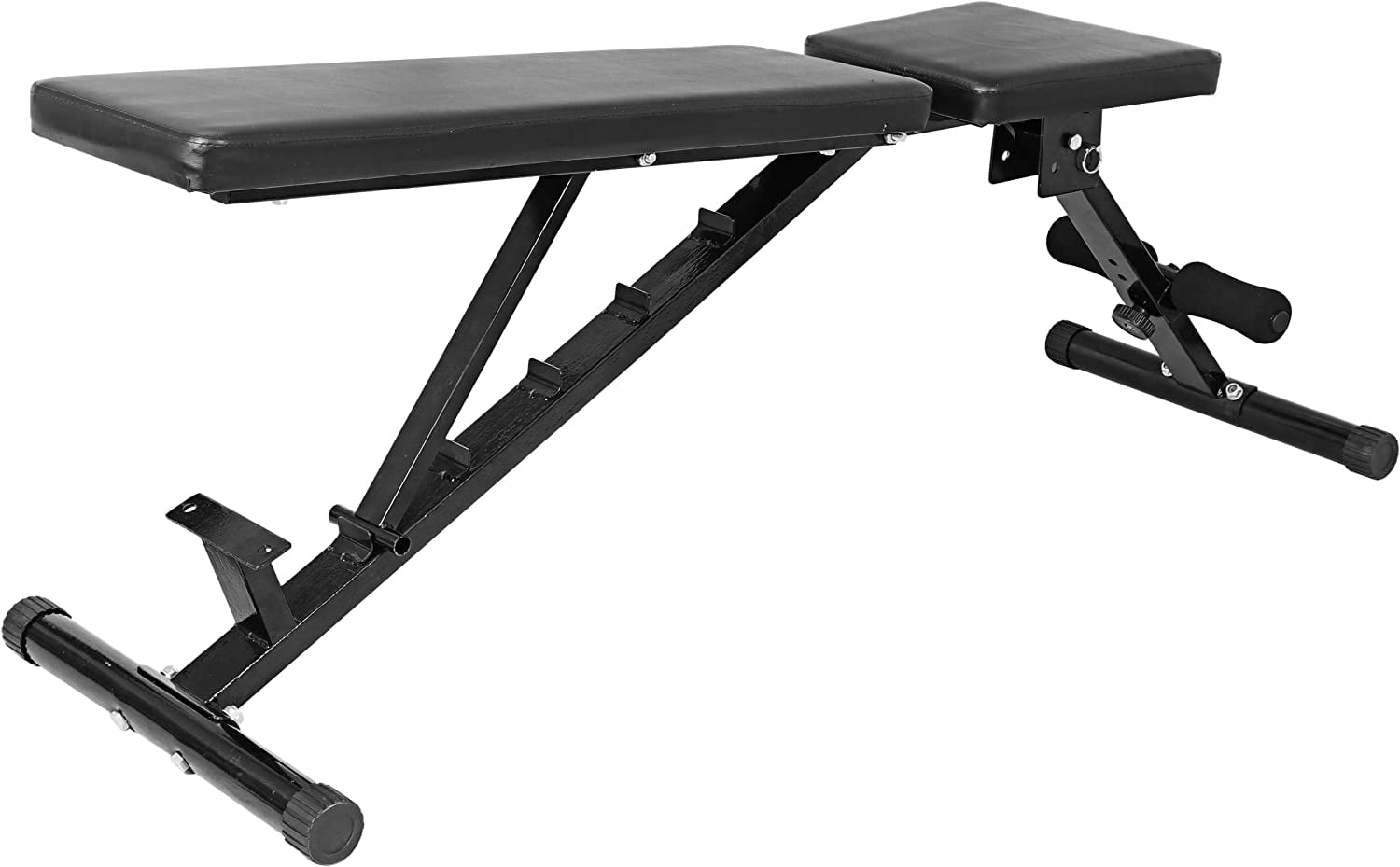 Weight Bench Adjustable, Foldable Workout Benches Multi-purpose Full Body Exercise Incline Decline Bench for Home Gym Strength Training,