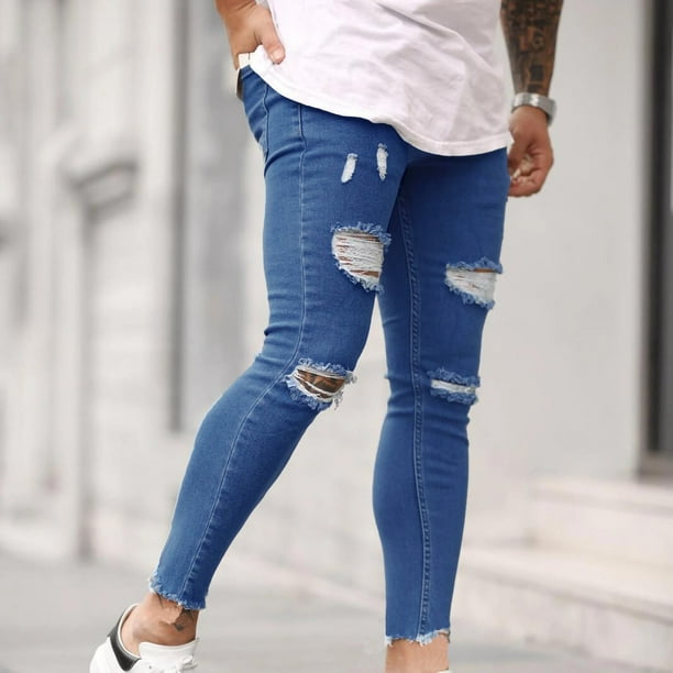Tight hotsell ripped jeans