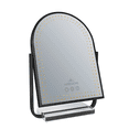 thumbnail image 4 of Impressions Vanity Glimmer Arch Tri Tone 360 Degree LED Makeup Mirror with Acrylic Base (Black), 4 of 6
