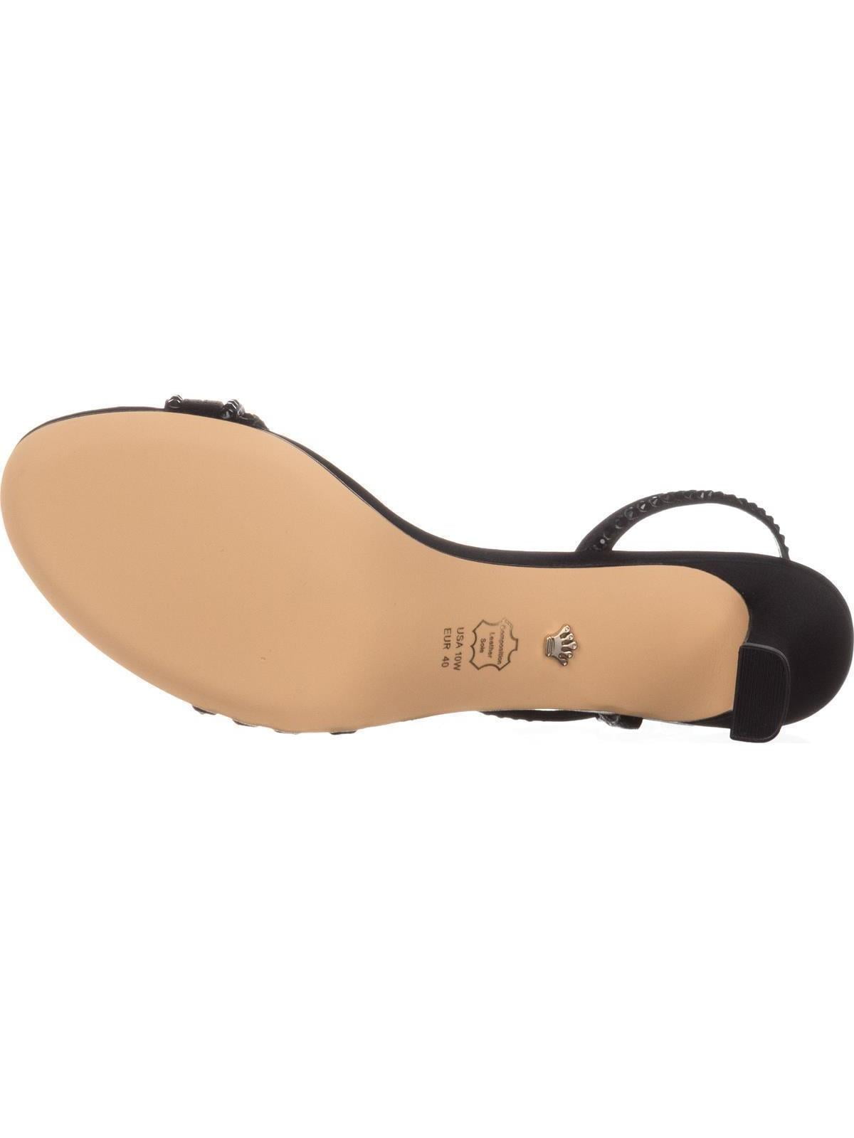 nina gerri evening sandals black