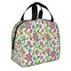 thumbnail image 2 of Disketp Vector Mexican Otomi Style Bright Bolsa Térmica para Almuerzo para Hombre y Mujer, Ideal para Trabajo, Senderismo y Picnic, 2 of 8