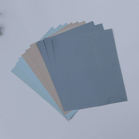 WHAMVOX Sandpaper for Wood and Metal Assorted Grits Dry Wet Abrasive Sheets 3000 5000 7000 Grit