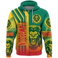 thumbnail image 2 of Sudadera con capucha y cremallera con el emblema nacional del país africano y la bandera de Camerún para hombre, ropa informal deportiva para niño, 2 of 4