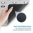 thumbnail image 5 of Sikiie Panda Bear Mouse Pad, 16x29.5 Mousepad Desk Mat in Anti-Slip Rubber Mousepads Mat for Game Office Laptop Computer, 5 of 8