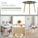thumbnail image 3 of La era de hielo: Aventuras de Buck-theme Fitted Round Tablecloths Elastic Edged Table Covers Waterproof Table Cloth for Kitchen Holiday Party Tables Decor 150cm, 3 of 6