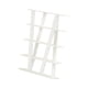 thumbnail image 1 of Estantería de madera para casa de muñecas a escala 1:12, minimuebles, estanterías de almacenamiento en miniatura. Blanco, 1 of 9