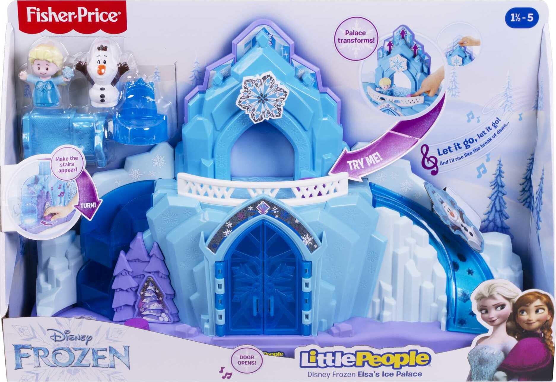 Fisher-Price Little People Disney Frozen Elsa's Enchanted Lights Palac