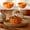 A, variant on Pumpkin Shaped Ceramic Tableware,Thanksgiving Kitchen Decor Durable Western Style Ceramic Dish Set Including Plate Bowl Sauce Pitcher,Festive Table Accessory for Daily Household