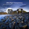 thumbnail image 5 of For iPhone 14 6.1 inch/14 Plus 1 Set Camera Lens HD Tempered Glass Alloy Ring Film, 5 of 5