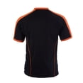 thumbnail image 2 of Playera deportiva Ekipdry NEGRO/BARANJA XL, 2 of 3