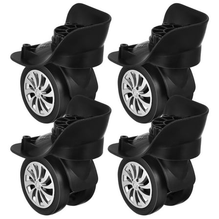 HOMEMAXS  4 Pcs Suitcase Caster Wheels Universal Accessories Carrier Travel