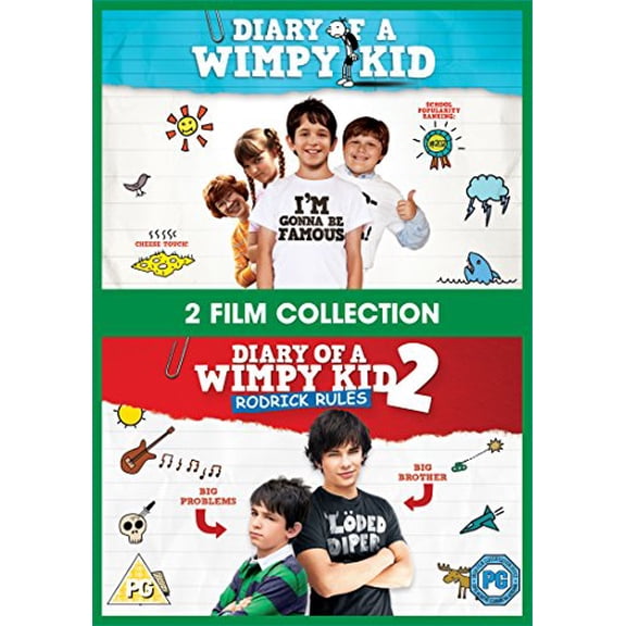 Diary Of A Wimpy Kid 1 And 2 [DVD]